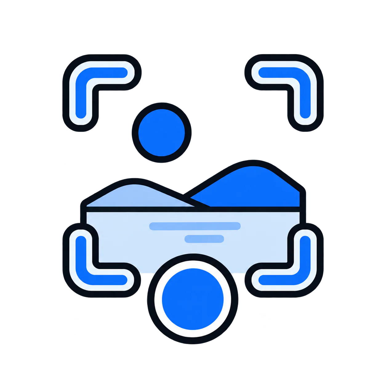 短い動画を撮影する機能のイラスト