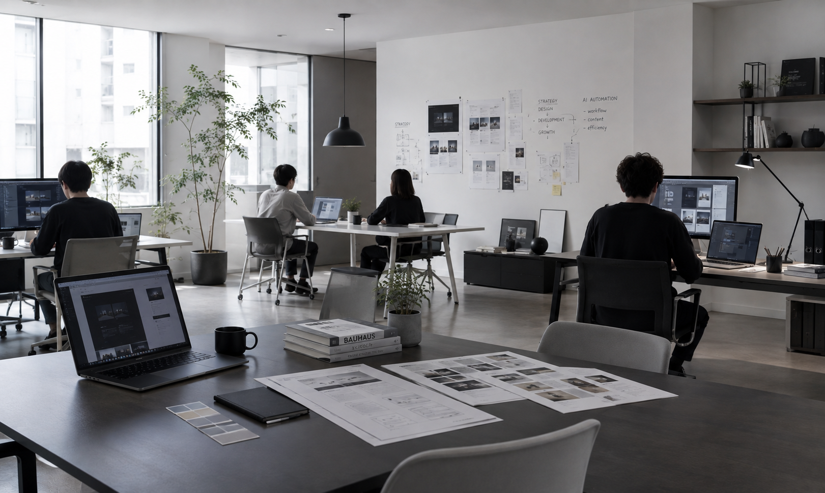 WebとAIの制作に取り組むTHRIVE CREATEのデザインスタジオ